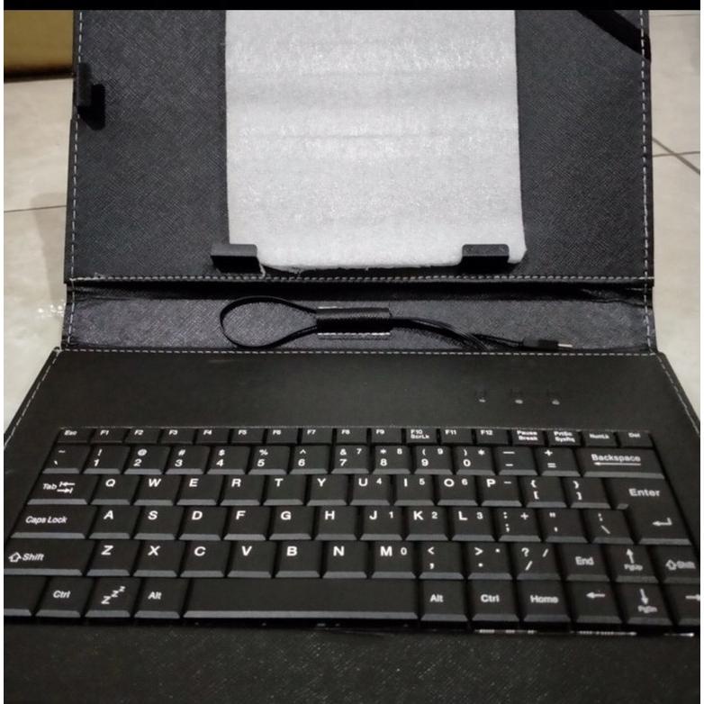 Bisa Cod - Keyboard case tablet 10 / Sarung tablet 10inch / Case keyboard tablet universal