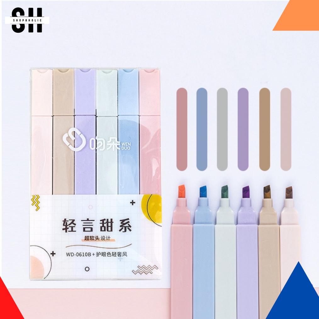 

Belanja Cod Multicolor Pena Stabilo Siswa 6Pcs/Set Stabilo / Highlighter Pastel 6 Colors Warna