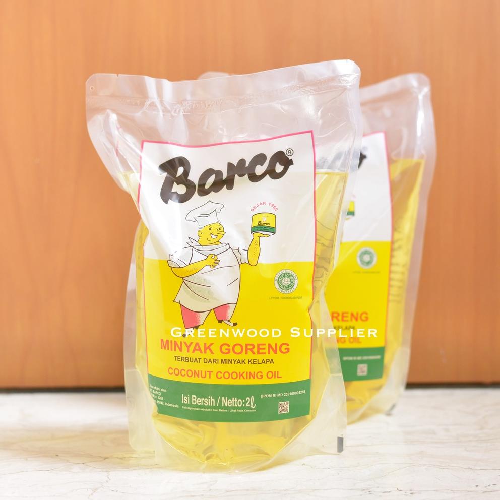 

9RT Barco Minyak Goreng Kelapa / Coconut Oil - 2 Liter 3573