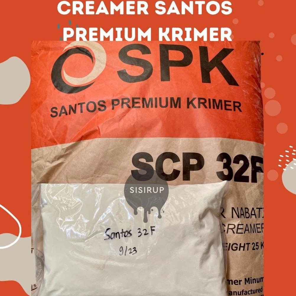 

40 SANTOS KRIMER 32F / Krimer Santos Premium / Creamer / Non Dairy Creamer Scp 32F Promo ‥!!