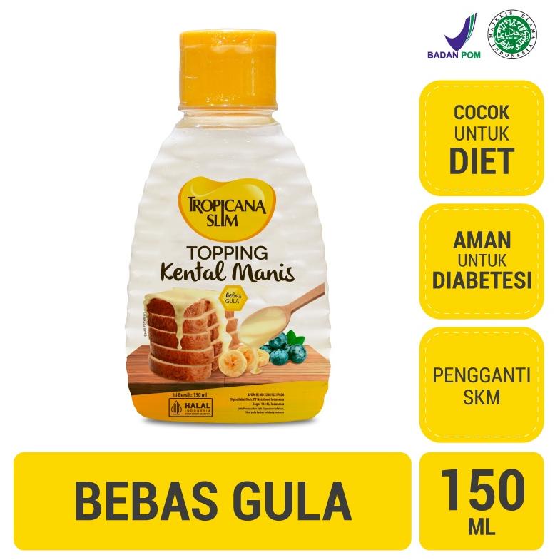 

[ZEB] Tropicana Slim Topping Kental Manis 150ml - Bebas Gula 91