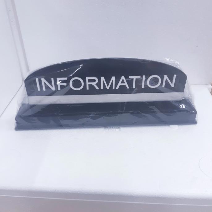 

:::::::] Papan Nama Tulisan Information dan Istirahat/Huruf Timbul/ Tebal