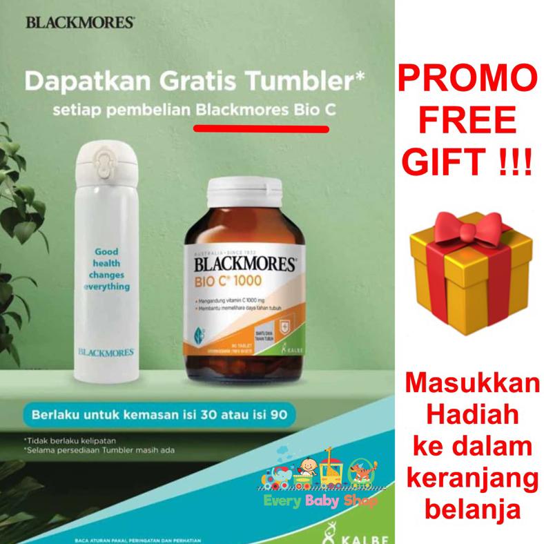 BLACKMORES Bio C 1000mg / Vitamin / Vit C 500mg BPOM KALBE - 30 / 60 / 90 Tablet - ORI ASLI 