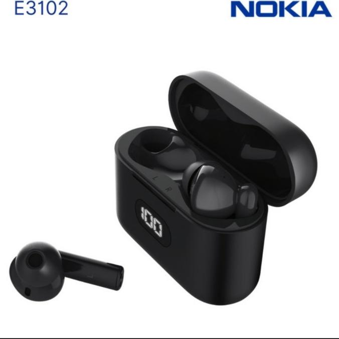 Terbaru Nokia Essential E3102 True Wireless Headset Earphone Bluetooth Tws.Ori
