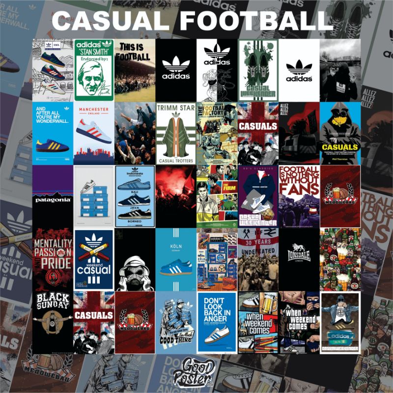 POSTER CASUAL ISI 48 | POSTER DINDING KAMAR