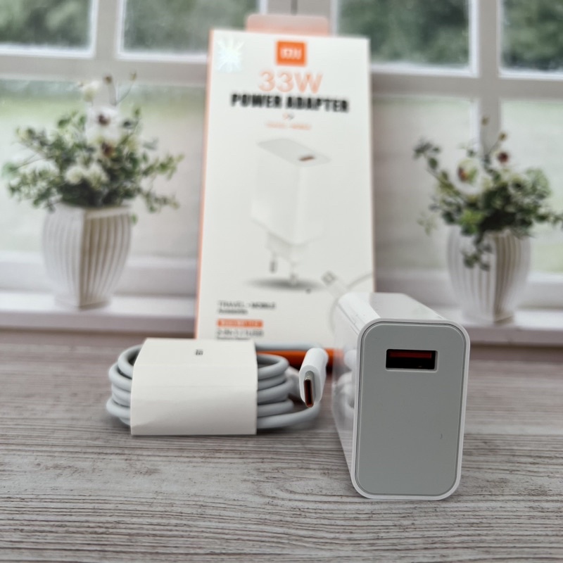 [PROMO] Charger Xiaomi 33W Original 100% Fast Charging Tipe C