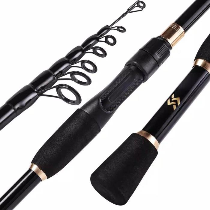 Sougayilang Joran Pancing 1,8 M Telescopic Fishing Rod Ultralight