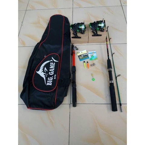 2 set pancing joran antena dan joran sambung