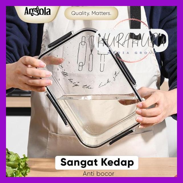 Angola Kontainer Makanan Kulkas C60-C62 Food Storage Box Kotak Penyimpanan Makanan Murah Banget 