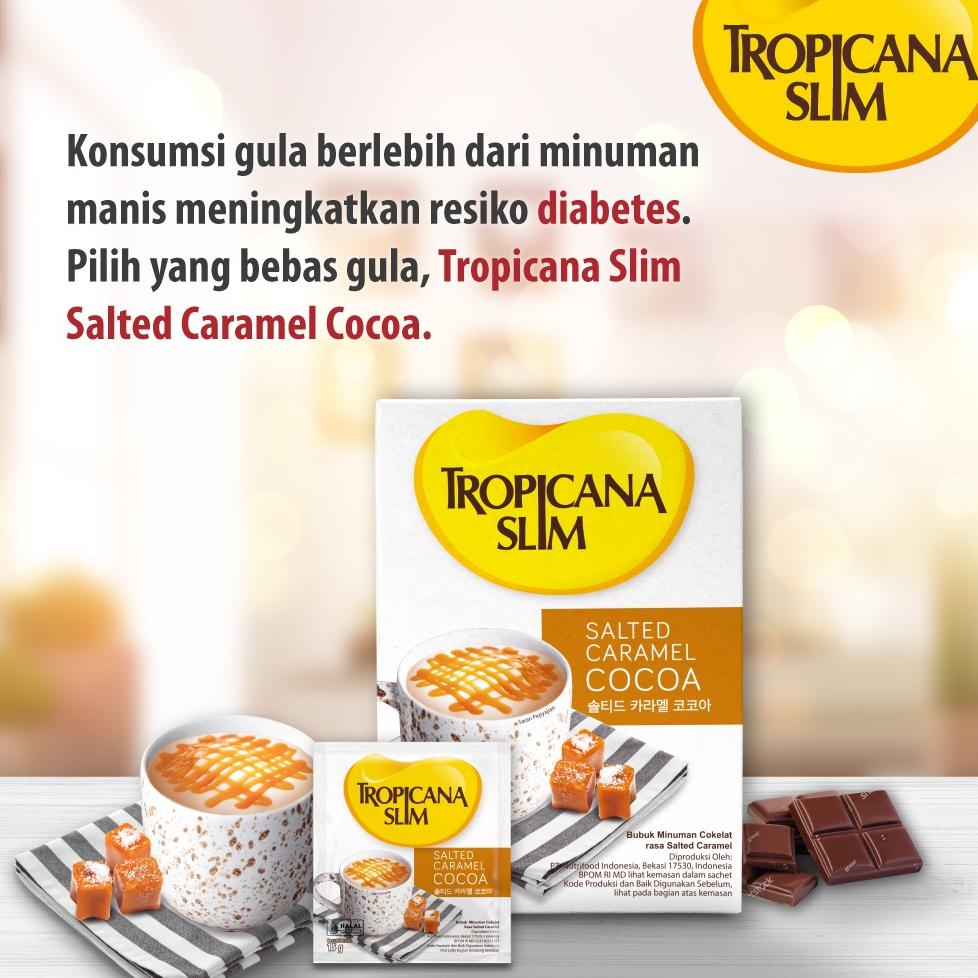 

Bisa Cod Buy 1 Get 1 - Tropicana Slim Salted Caramel Cocoa (4 Sch) ~