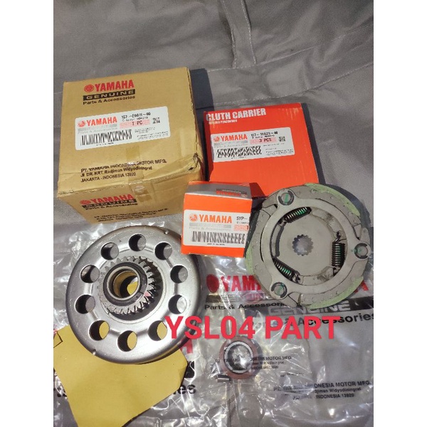 MANGKOK GANDA 24T PLUS KAMPAS GANDA ASSY CAGE YAMAHA JUPITER MX OLD JUPITER MX NEW ORI