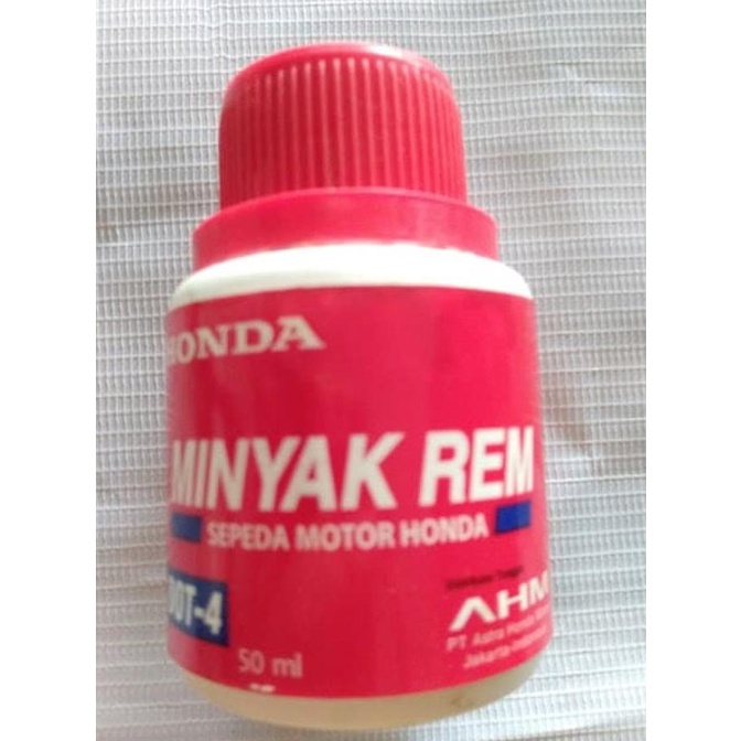 Oli Minyak Rem Ahm Dot4 Original Dot 4 Motor Honda Promo