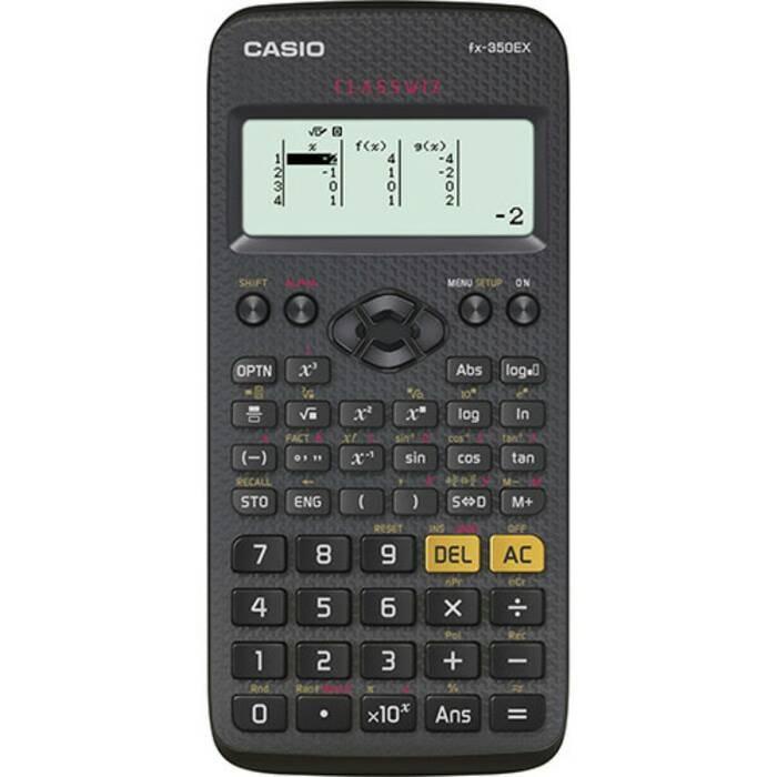 

Terlaris Casio Fx-350Ex - Scientific Calculator/Kalkulator Ilmiah Fx 350 Ex
