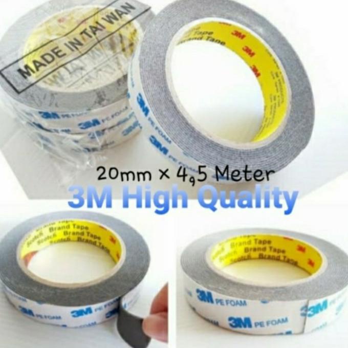 

((((()paling dicari] double tape pe foam 3m / double tape 3m / double tape 4,5m