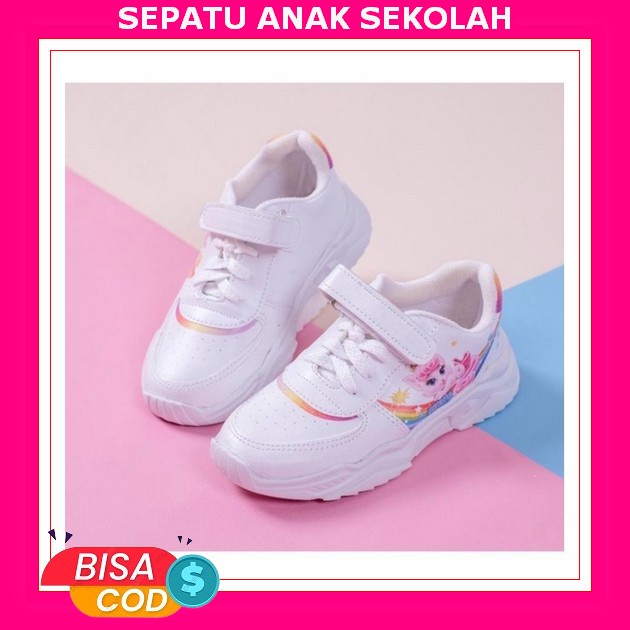 Sepatu Sneakers Anak Sekolah Remaja Perempuan Cewek Cowok Laki-Laki Jogging Termurah Terlaris Terbar
