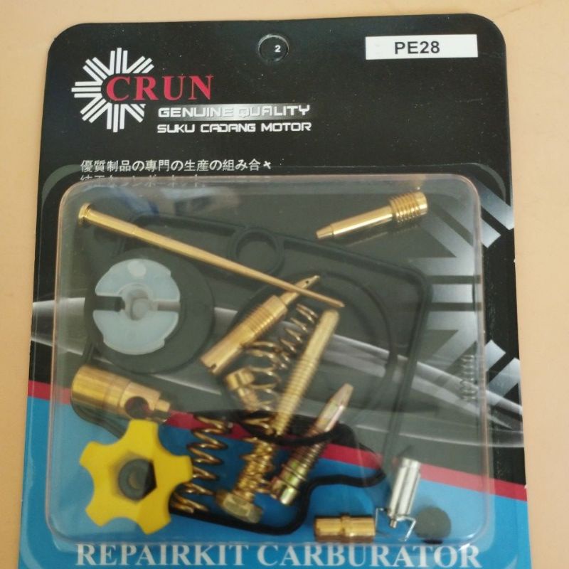 CRUN REPAIRKIT CARBURATOR PE28 /PE 28 /REPAIR KIT KARBURATOR /ISI CARBURETOR