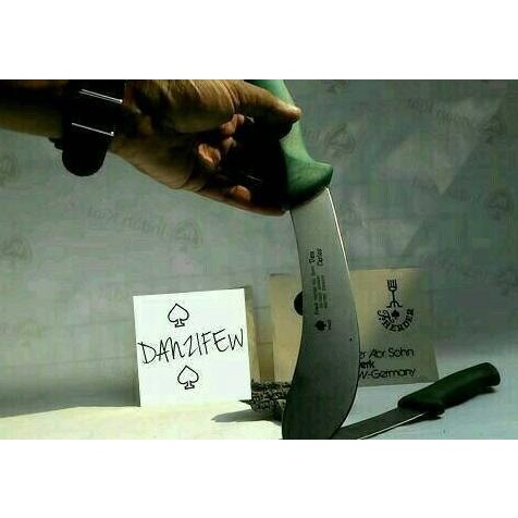 ] Pisau Jagal Tjap Garpu || Pisau Sembelih 8" SS Don Carlos Germany