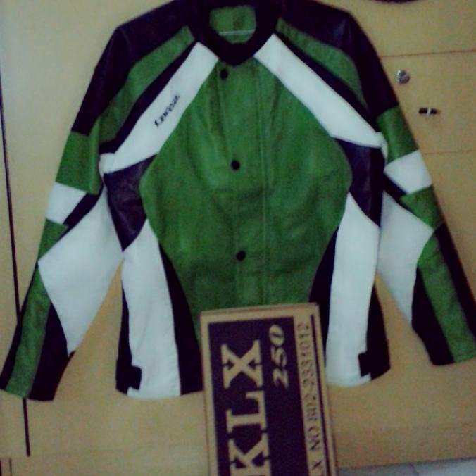 PROMO Jaket Kulit Asli Original Kawasaki Ninja Klx 250