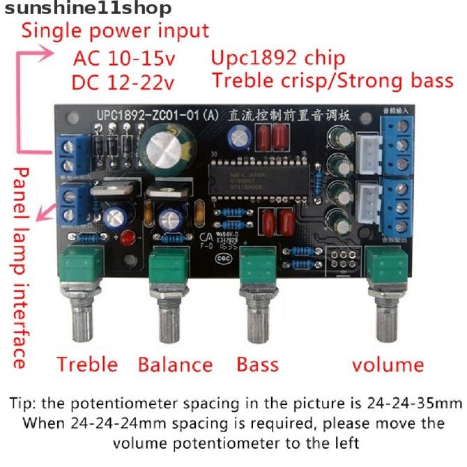 Spesial Sho Upc1892 Preamplifier Tone Control Board Kits Speaker