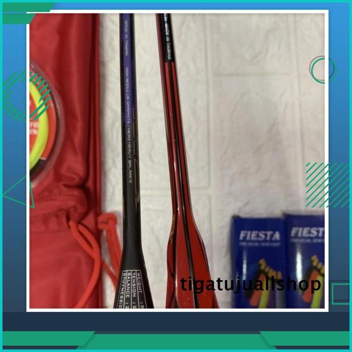 NEW RAKET BADMINTON NEW FIESTA FS VOLTRIC Z FORCE 111/FIESTA 222 35LBS BEST SELLER