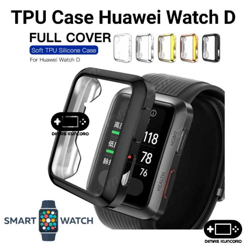 TPU Case Huawei Watch D silicone silicon soft cover screen guard protector