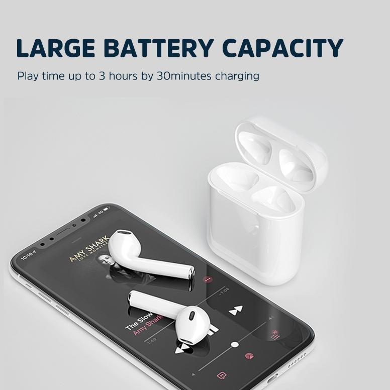 Kivee Tws Headset Bluetooth 5.0 Earphone Gaming & Music In Ear Noise Cancellation