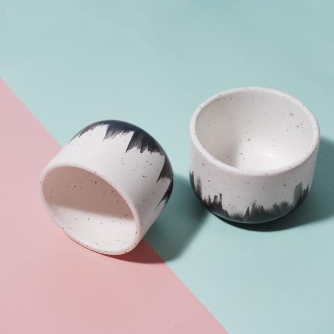 

monggo] VOLCANO coffee cup Cappuccino latte 220ML