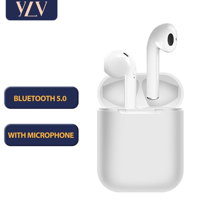 Ylv Headset Bluetooth Earphones True Wireless Earphone Stereo Hifi Sentuh Earbud With Microphone