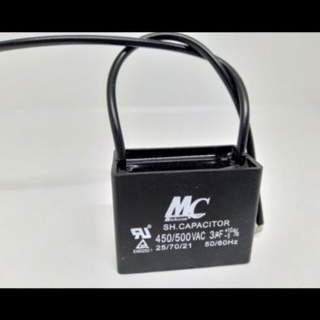 ------] Capacitor Fan 3 uf MC Kabel / Kapasitor Kipas Angin Kabel 2