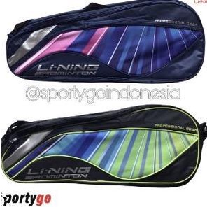 PROMO Tas Badminton LiNing ORIGINAL 2R Thermo Li Ning Bag Cover
