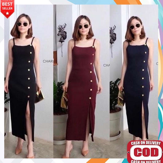 Dres Wanita Dewasa Terbaru 2023 Korea Jumbo Baju Kondangan Elegan Atasan Ootd Maxidres Premium Bangk