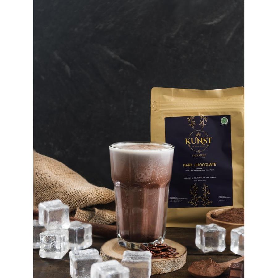 

Dark Chocolate Kunst Powder | Bubuk Numan Rasa Dark Coklat