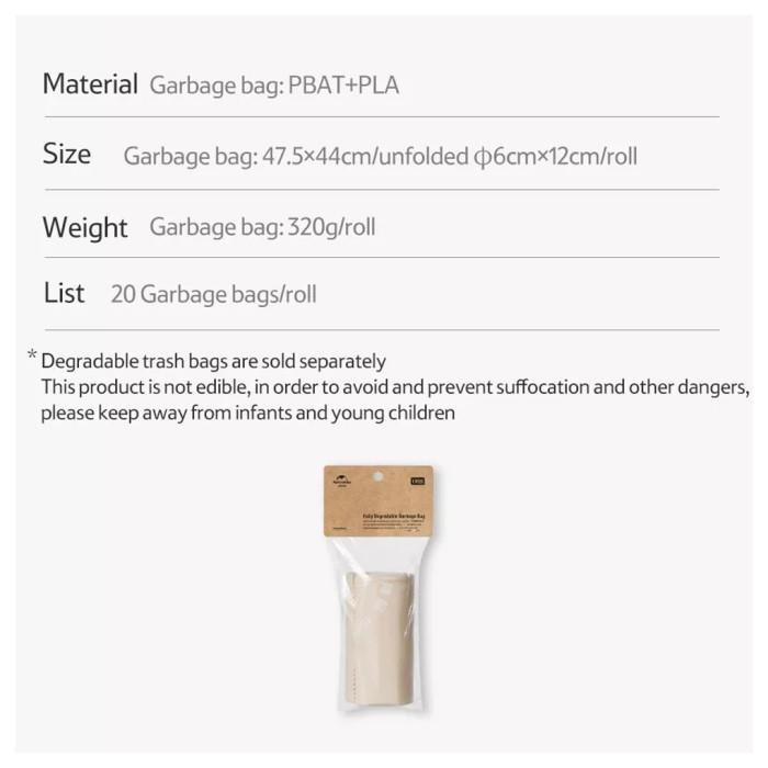 Kantung Sampah Toilet Naturehike NH22SJ00B Garbage Bag Toilet