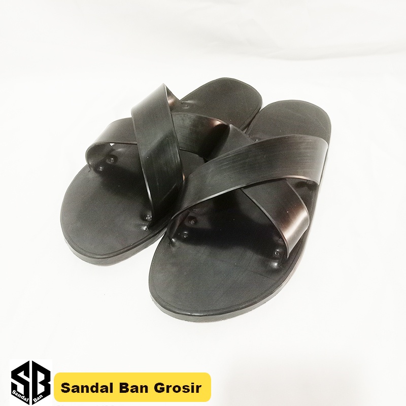 Sandal Karet Ban Pria Dewasa Model Xali SB Grosir