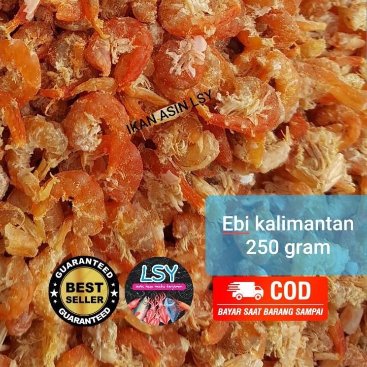 

MALL EBI KERING SUPER / UDANG EBI DAGING 250GRAM ( ASLI KALIMANTAN ) grosir