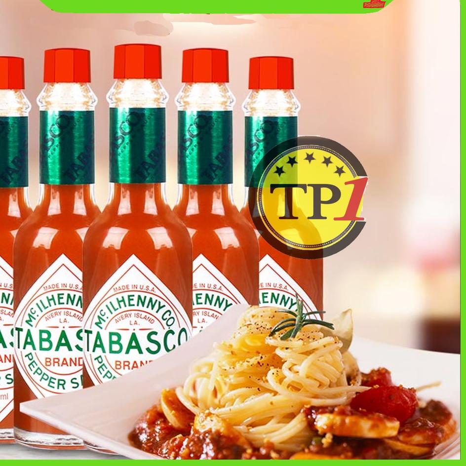 

12.12 BRANDS FESTIVAL Tabasco Papper Sauce 60 ml / McILHENNY / Tobasco Red Papper / Saus Cabai Halal murah