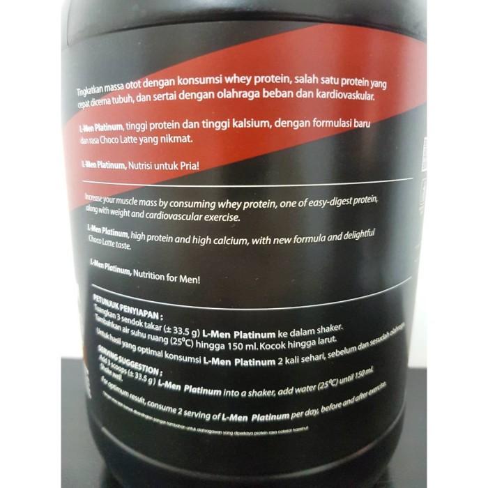 L-Men Platinum Whey 800 Grams Protein L Men Lmen Susu Gym Fitness Bpom
