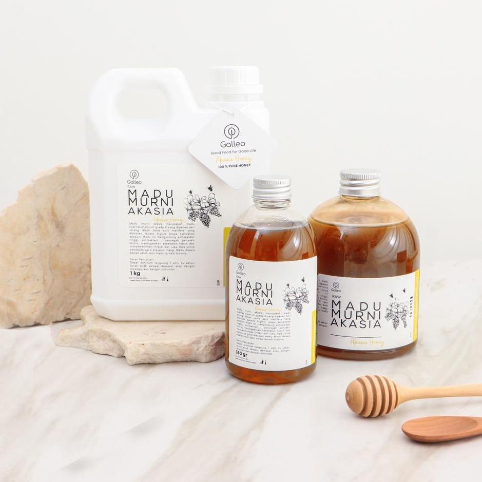 

Terlaris Madu Murni Akasia 1kg Galleo Grade A 100% Alami Pure Natural Raw Honey serbuuu !