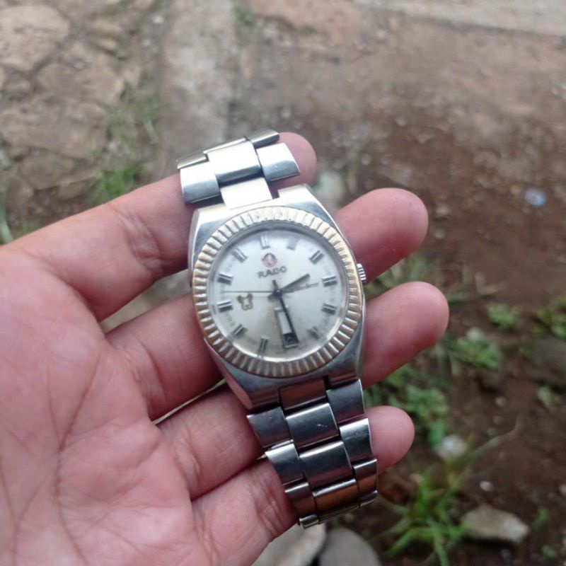 jam tangan second vintage rado golden horse