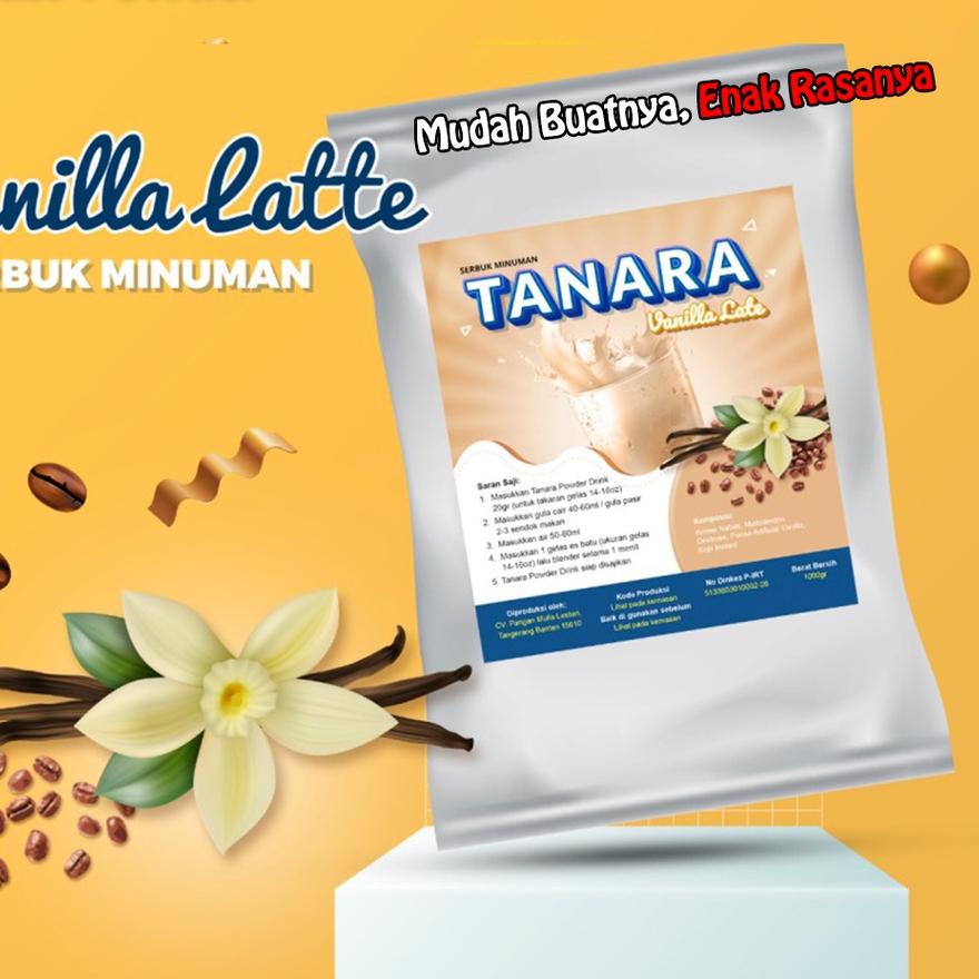 

✨ Bubuk Minuman Vanilla Latte 1kg - Serbuk Minuman Tanara - Bandar Powder murah