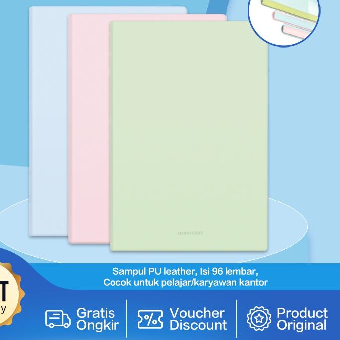 

TERLARIS BRANDS FESTIVAL Deli Leather Notebook Buku Catatan A5 96 Lembar Kertas 80gsm Sampul Kulit Warna Pastel 2228X murah