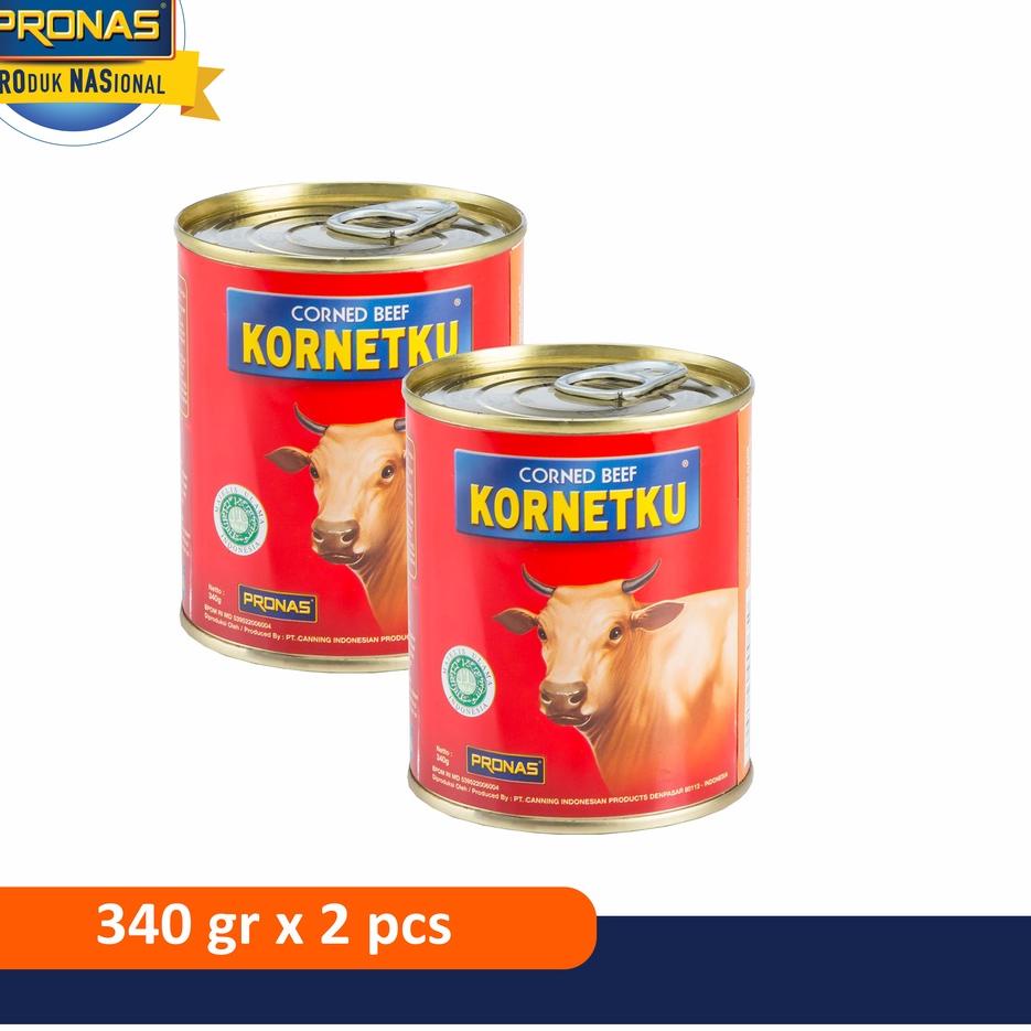 

✨SHOPEE MALL✨ Pronas Kornetku Kornet Sapi 340 g bundling 2 pcs buruan