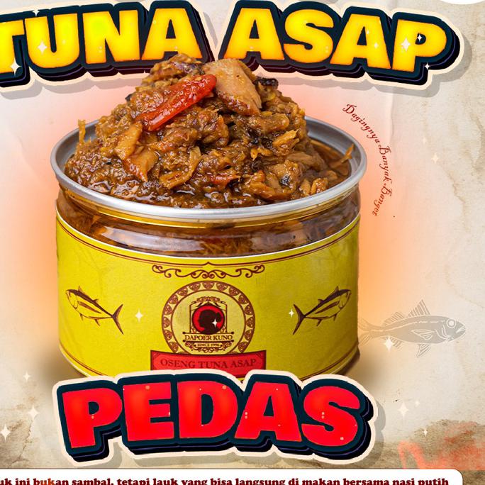 

TERLARIS Oseng Tuna Asap Pedas DAPOER KUNO 250 gram (BUKAN SAMBEL) grosir