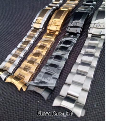 Original Rantai Rolex steinless steel Tali jam tangan Rolex Daytona 20mm ?