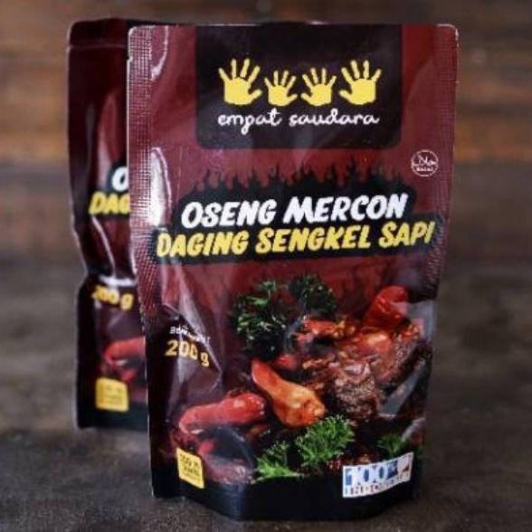 

12.12 Product HOT Oseng Mercon Sengkel Sapi 200gr (SANGAT PEDAS) 