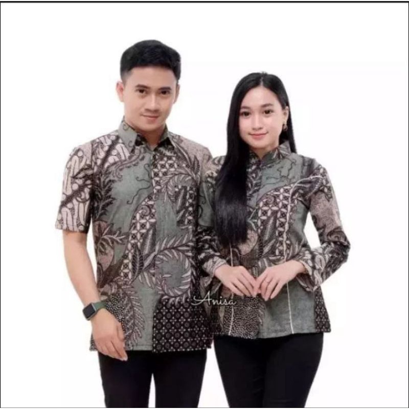 Batik Sarimbit Couple Set Batik Couple Motif Semi