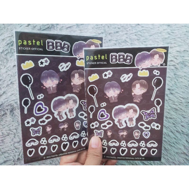 OFFICIAL STICKER BOXSET INHALER PASTEL BIBLEBUILD