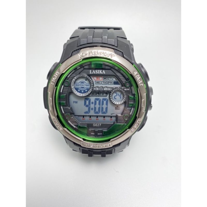 Jam Tangan Digital Dewasa Sport Jumbo Lasika 627 Waterproof