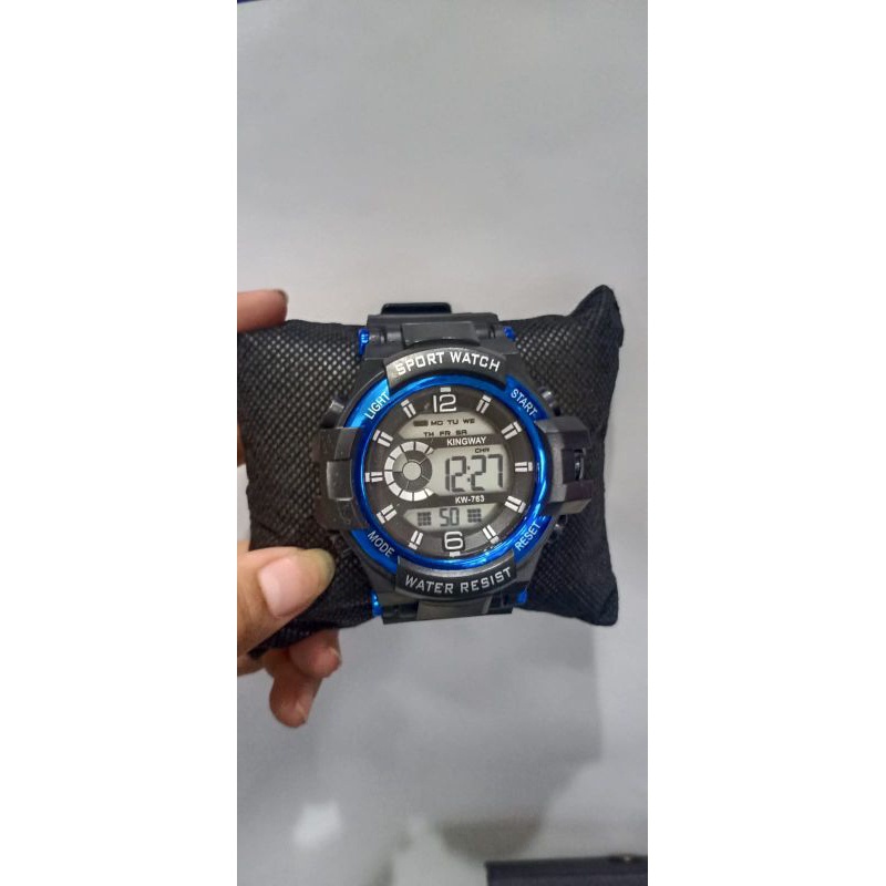 JAM TANGAN PRIA DIGITAL SPORT KINGWAY WATERPROOF