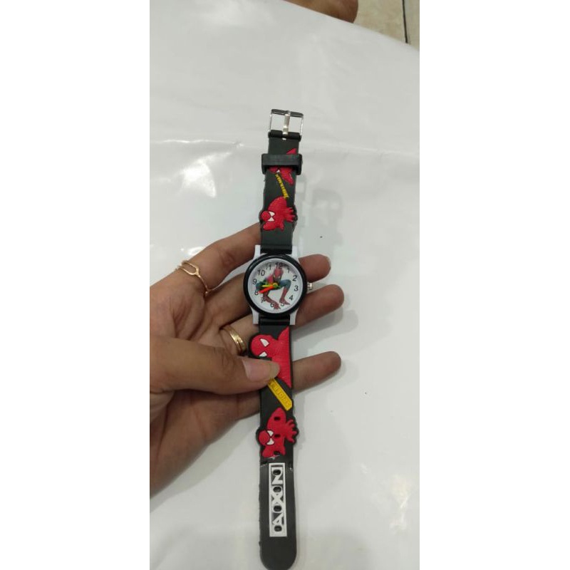 Jam Tangan Anak Laki Laki Murah Ring Karakter Spiderman